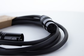 Фото 1/2 Cordial EM 7,5 FM микрофонный кабель XLR female-XLR male, 7,5м, черный