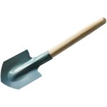 Автомобильная лопата из нержавеющей стали, с деревянным черенком САД-06.01