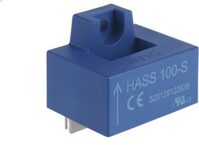 Фото 1/3 HASS 100-S, HASS Series Current Transformer, 100A Input, 100:1, 20.4 x 10.4mm Bore, 5 V