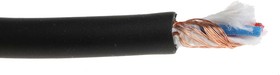Фото 1/3 268-020-000, Screened Microphone Cable, 0.22 mm² CSA, 6.35mm od, 100m, Black