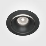 Maytoni Встраиваемый светильник Yin 4000K 1x12Вт 60° Черный DL031-L12W4K-B
