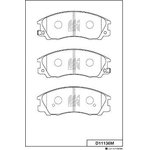 D11136M, Колодки тормозные дисковые