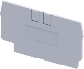 Фото 1/3 289725, Крышка концевая для клеммы проходной OptiClip EPCX6-серый