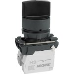 КЭАЗ Переключатель OptiSignal D22 C5-S-25 2 положения пластик 1НО+1НЗ XB5AD25