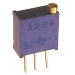 PL2525, Подстроечный резистор 3296W 1M, 25 оборотов