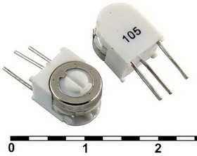 PL2536, Подстроечный резистор 3329X 10K (СП3-19Б), угол поворота 260