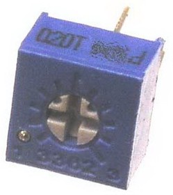 PL2547, Подстроечный резистор 3362P 50K, угол поворота 240