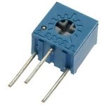 PL2555, Подстроечный резистор 3362W 50R, угол поворота 210