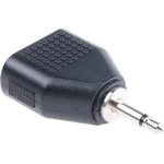 Adapter, Female 3.5 mm Mono to Male 3.5mm Audio Jack