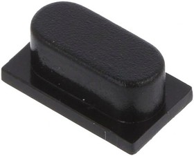 Фото 1/5 BTN K03 90, Black Push Button Cap for Use with KSA & KSL Series Sealed Tact Switch