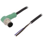SAC-4P-M12MR/10,0-PVC, Соединительный кабель, M12, PIN ...
