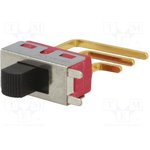 S3PCBKP, Переключатель движковый 2 SPDT ON-ON Кол-во выв 3