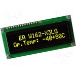 EA W162-X3LG, Дисплей: OLED, алфавитно-цифровой, 16x2, Разм: 80x36мм, PIN: 16