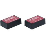 THM 10-0512, Isolated DC/DC Converters - Through Hole 10W 4.5-9Vin 12Vout 830mA ...