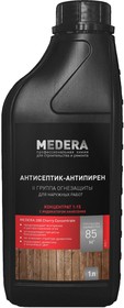 20221, Антипирен (II группа огнезащиты) с антисептическими свойствами Medera 200 Cherry Concentrate, (1л)