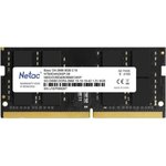 Оперативная память Netac Basic SODIMM 8GB DDR4-2666 (PC4-21300) C19 19-19-19-43 ...