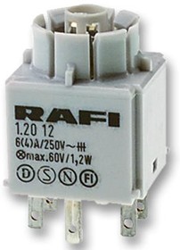 1.20.122.002/0000, Switch Contact Blocks / Switch Kits RAFIX 16 Switch element Ag 2NO