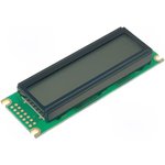 RC1602D-FHY-ESX, Дисплей: LCD, алфавитно-цифровой, FSTN Positive, 16x2, зеленый