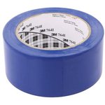 7000048921, 764 Blue PVC 33m Floor Tape, 0.125mm Thickness