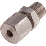 1/8 BSP Compression Fitting for Use with Thermocouple or PRT Probe, 4mm Probe ...
