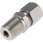 1/4 BSPT Compression Fitting for Use with Thermocouple or PRT Probe ...