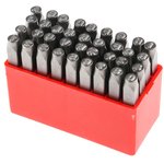 4mm x 36 Piece Engraving Letter Punch Set, (27 Pieces x Capital A → Z English ...