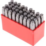 5mm x 36 Piece Engraving Letter Punch Set, (27 Pieces x Capital A → Z English ...