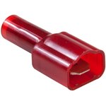 19001-0003, MALE DISCONNECT, 4.75MM, 22-18AWG, RED
