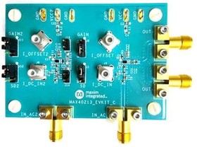 MAX40213EVKIT#, Amplifier IC Development Tools Transimpedance Amplifier with Selectable Gain and Input Current Clamp