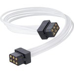 M80-FC20605L0-0150F, Rectangular Cable Assemblies 2X3 FML-TO-FML L-TEK