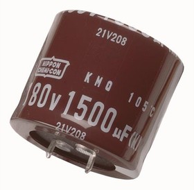 EKMQ451VSN221MA25S, Aluminum Electrolytic Capacitors - Snap In 220uF 450 Volt