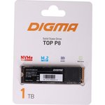 Накопитель SSD Digma PCIe 4.0 x4 1TB DGST4001TP83T Top P8 M.2 2280