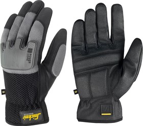 Фото 1/2 95850448010, Power Core Black Polyamide General Purpose Work Gloves, Size 10, Large