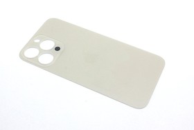 Фото 1/2 Задняя крышка (стекло) для Apple iPhone 13 Pro золотая