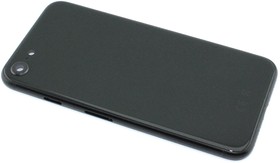 Фото 1/2 Задняя крышка (корпус) в сборе с рамкой для Apple iPhone SE2, iPhone SE3 черная