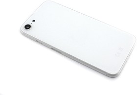 Фото 1/2 Задняя крышка (корпус) в сборе с рамкой для Apple iPhone SE2, iPhone SE3 белая