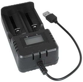 PL9342, USB зарядное устройство для литий-ионных аккумуляторов на 2 аккумулятора, 2400 мА, 5V, 50 Гц