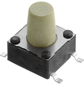 430152080826, Tactile Switch, 1NO, 2.55N, 6.2 x 6.2mm, WS-TASV