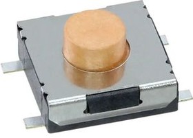 431471031836, Tactile Switch, 1NO, 3.53N, 6.2 x 6.2mm, WS-TASV