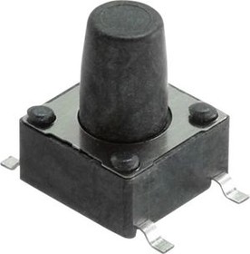 430182080816, Tactile Switch, 1NO, 1.57N, 6.2 x 6.2mm, WS-TASV