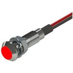 604-301-20, LED Indicator Red 5mm 6VDC 19mA