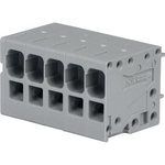 2624-3105, Wire-To-Board Terminal Block, THT, 5mm Pitch, Straight, Push-In, 5 Poles