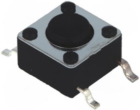 1301.9314, Tactile Switches SHORT TRAVEL SWITCH 6X6, 4.3MM
