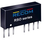 RSO-2405S, Isolated DC/DC Converters - Through Hole 1W DC/DC 1kV REG 2:1 ...