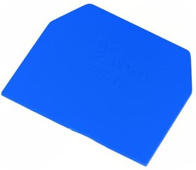 Фото 1/2 PS-10-BU, Концевая планка, ZG-G10, синий, Шир: 1мм, полиамид, -25-100°C