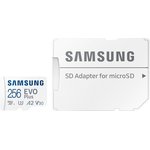 Флеш карта microSDXC 256GB Samsung MB-MC256KA EVO PLUS + adapter