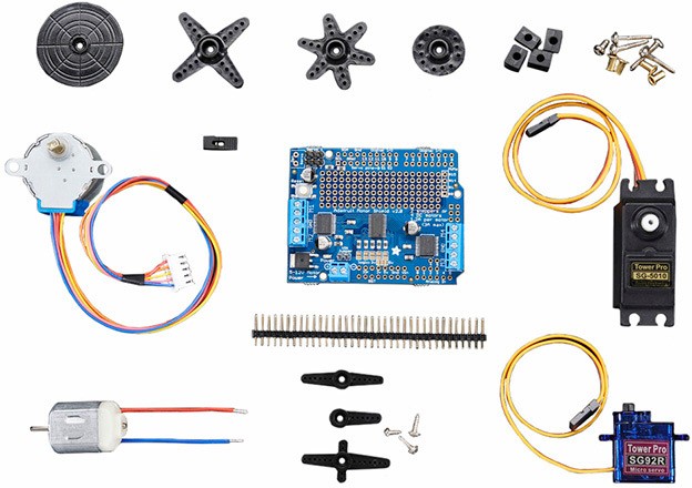171, Motor Control Arduino R3 Shield Arduino IDE, NodeMCU Lua Motion ...