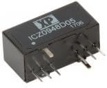 ICZ0912S05, Isolated DC/DC Converters - Through Hole DC-DC CONV, SIP, 1 O/P, 9W, 2:1 INPUT