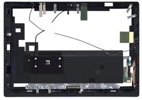 Фото 1/2 Дисплей (экран) в сборе с тачскрином для Lenovo ThinkPad X1 Tablet 1st, 2nd черный с рамкой