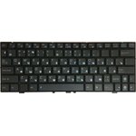 Клавиатура для ноутбука Asus EeePC 1000, 1000HG, 1000HD черная с черной рамкой